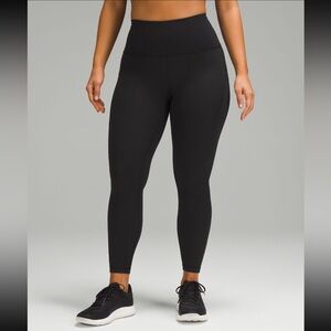 Lululemon Wunder Train Contour Fit High Rise Tight with Pockets 25”